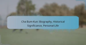 Cha Bum-Kun: Biography, Historical Significance, Personal Life