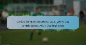 Lee Jae-Sung: International caps, World Cup contributions, Asian Cup highlights